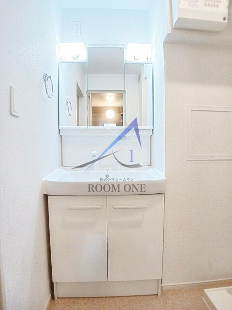 洗面設備　洗面台です。