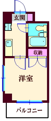 プレール荏原中延の間取り写真