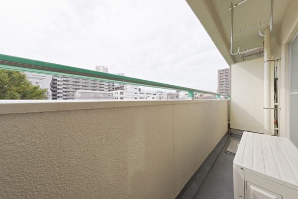 バルコニー　サニーハイツ西日暮里　荒川区西日暮里２