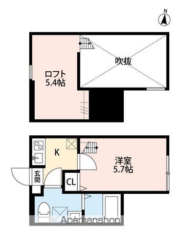 アバントアンパス大和の間取り写真