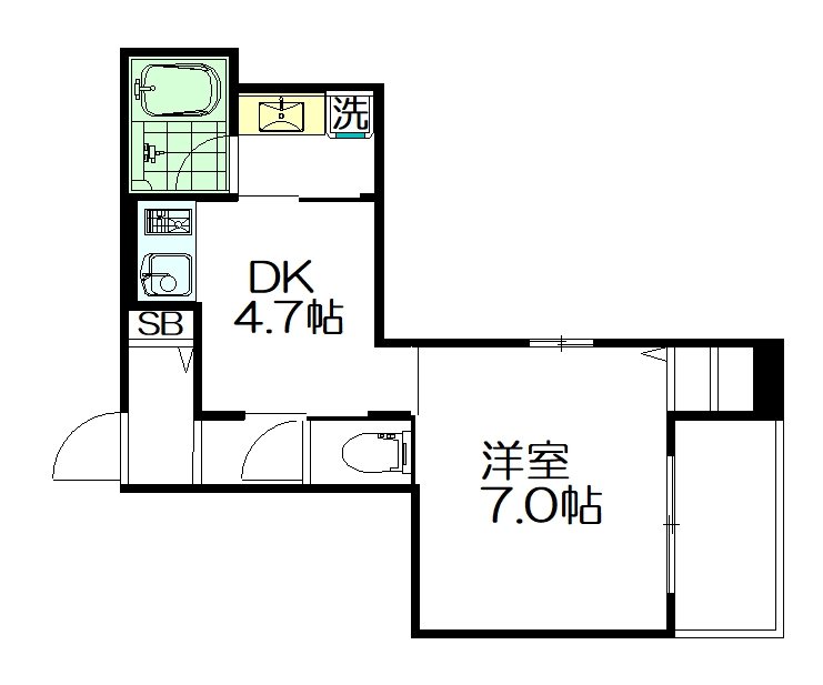 North Side Villageの間取り写真