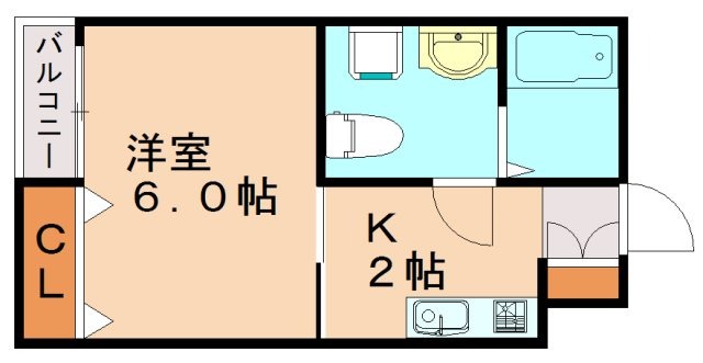 ＪＲ鹿児島本線 吉塚駅 徒歩7分 2階建 築7年の間取り写真