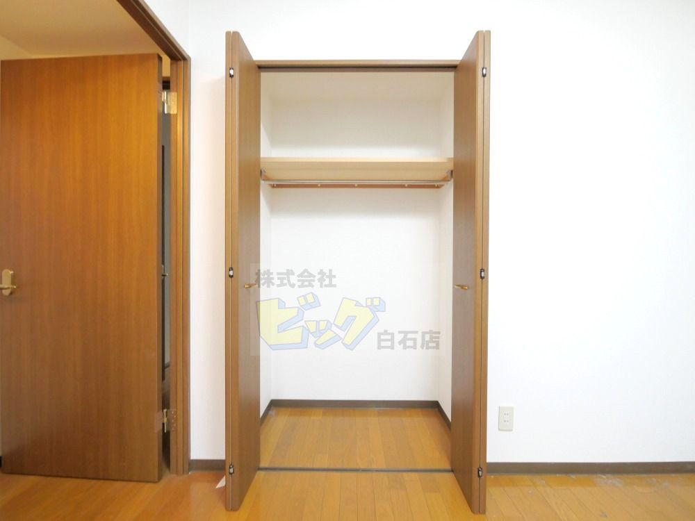 収納　クローゼット完備しています♪