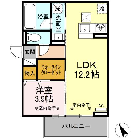 グランフィオレの間取り写真