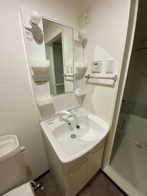 洗面設備　※写真は同タイプの別のお部屋になります。