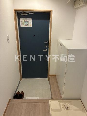 玄関　落ち着いた玄関です