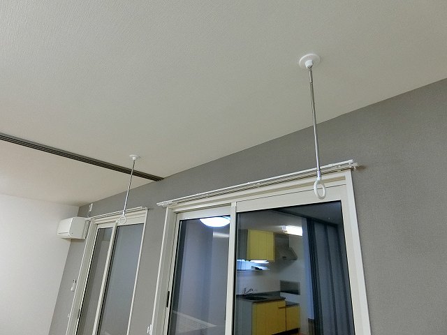 その他設備　室内物干し