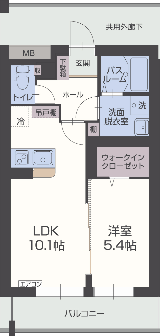 マトリカリアの間取り