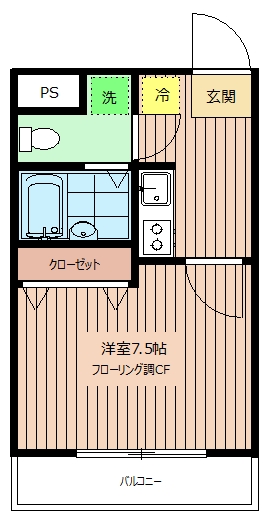 メゾンイトウの間取り写真