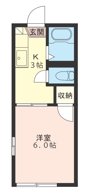 エクセシオール東石神井の間取り