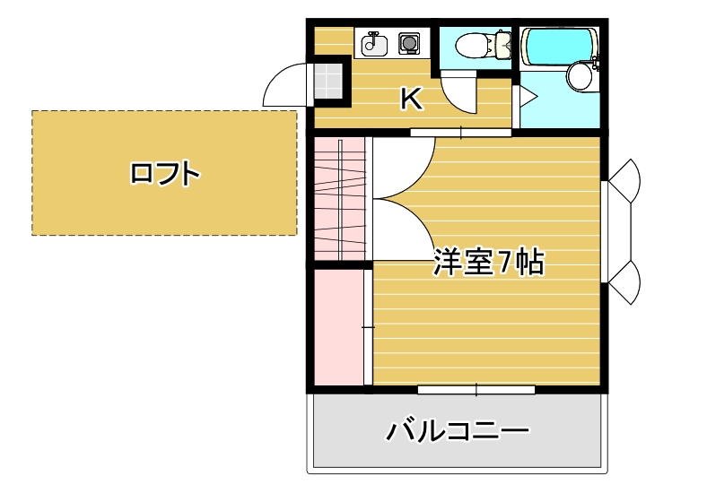 ウイングピア柳瀬の間取り