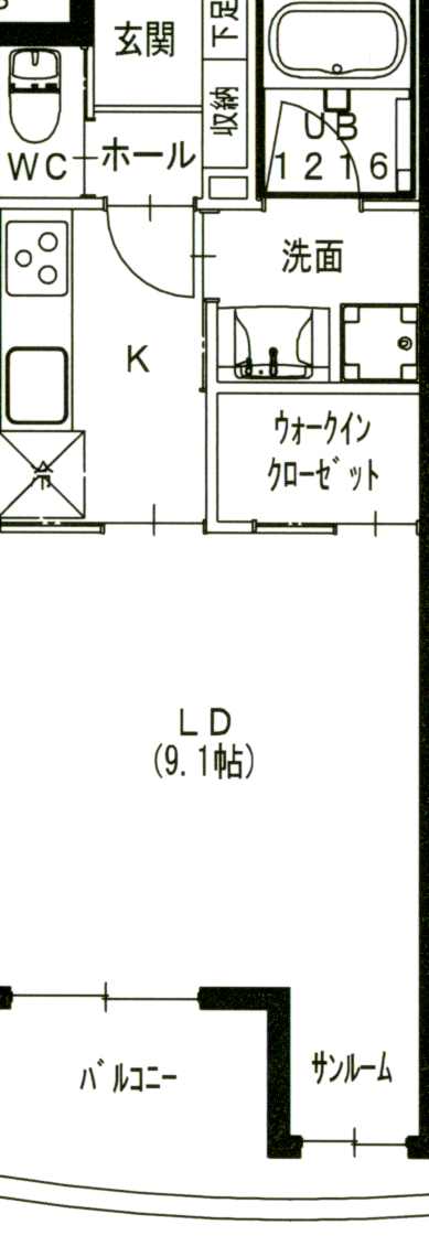 アルチナンテの間取り