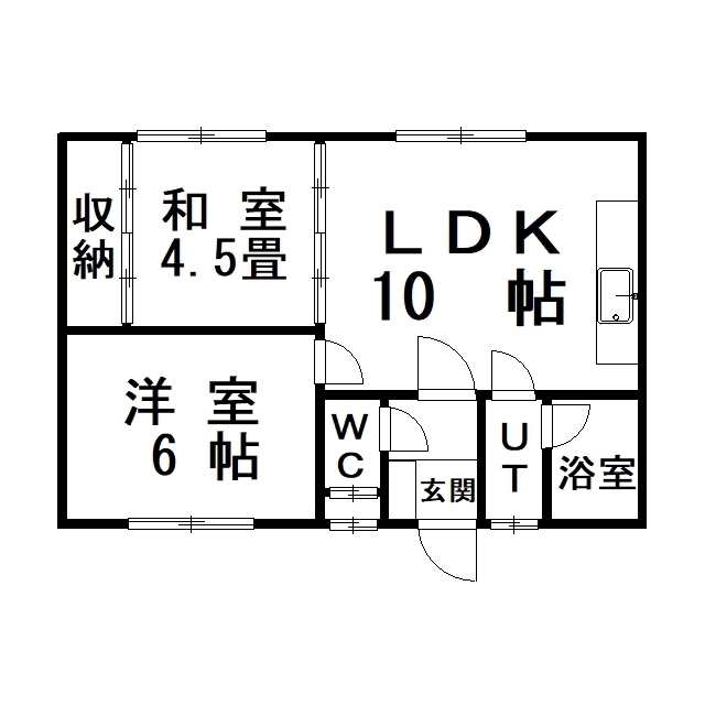 カトレアハイツの間取り