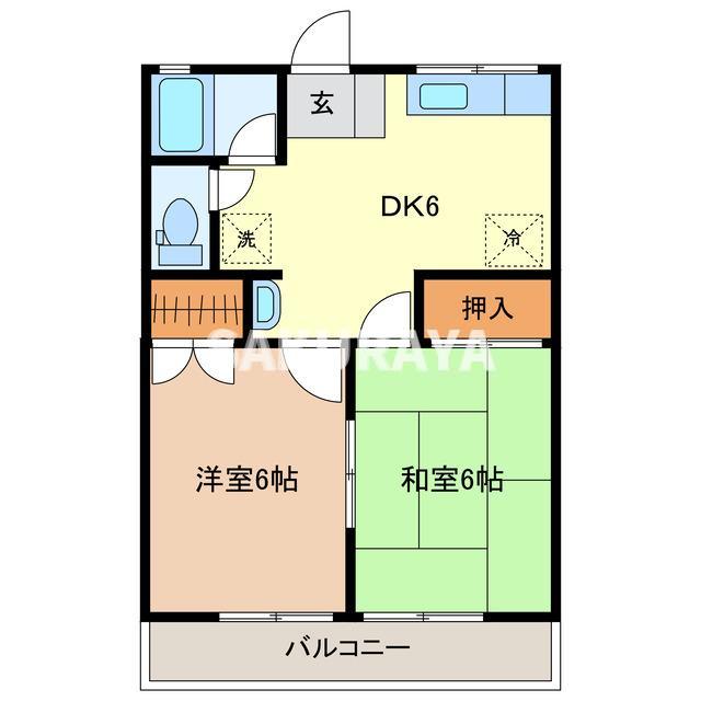 メゾン根岸Ａ_間取り_0