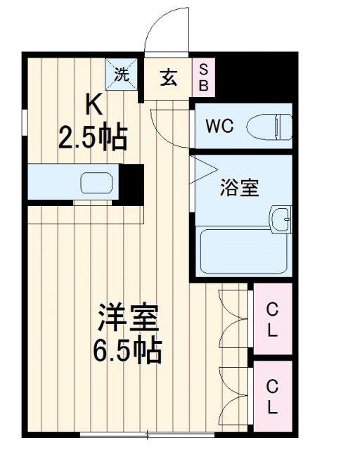 オリバーハウスIIの間取り