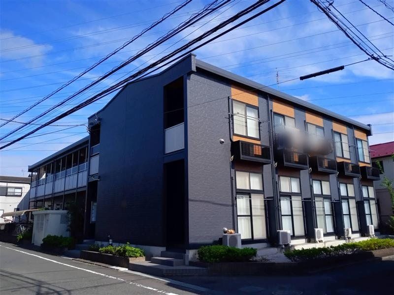 東村山市富士見町のアパートの建物外観