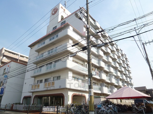 大阪市城東区永田のマンションの建物外観