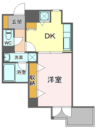 Avenue静岡茶町の間取り