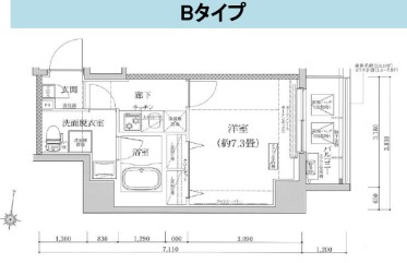 アイルグランデ東京竹ノ塚の間取り