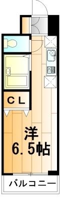 川崎市川崎区池上新町のマンションの間取り