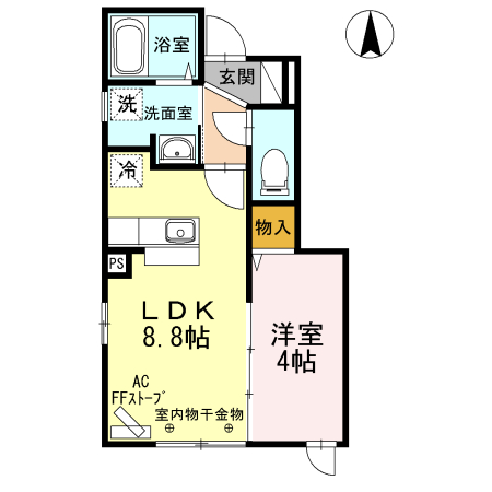 オラクルベリーの間取り