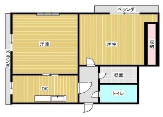 イーストコート代田の間取り