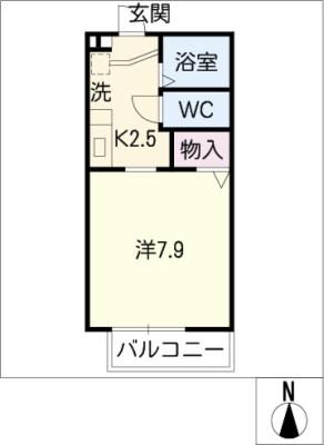 【リヴラン・トロワ　Ａ棟の間取り】