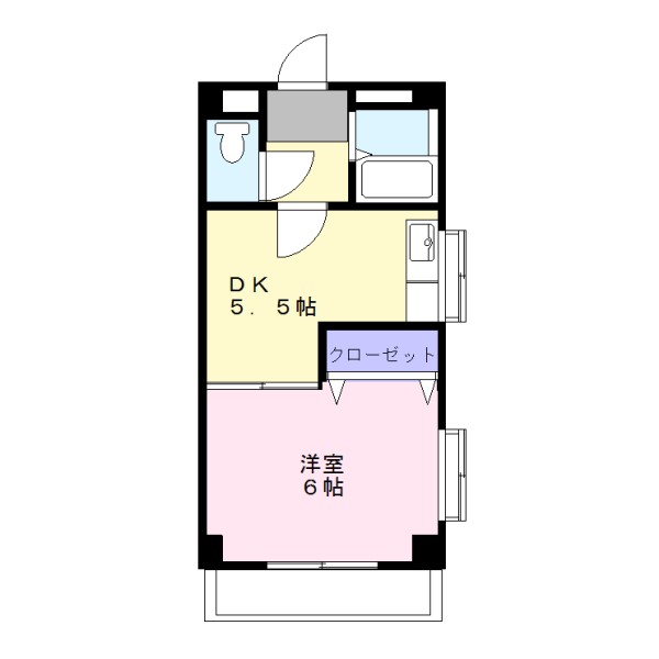 フラッツ加山の間取り