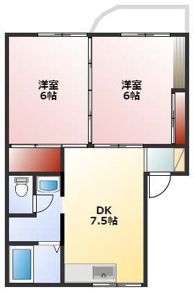 第3コーポイシヤマの間取り