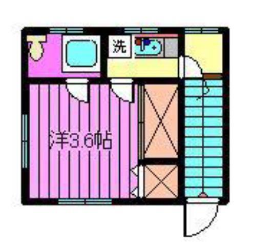 【ミナミハイツの間取り】
