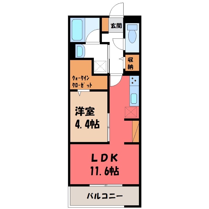 D-CACTUSの間取り