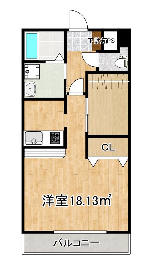 ムーンローズの間取り