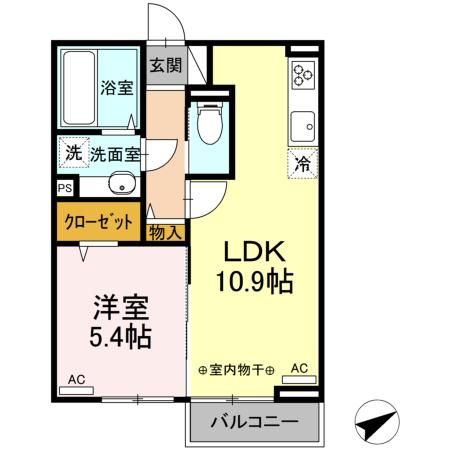 アメージングベルテの間取り