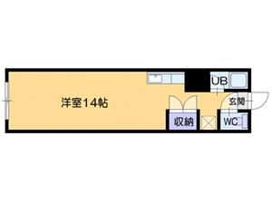 江別市文京台東町のマンションの間取り