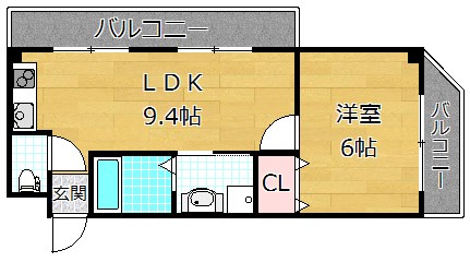 Ｍ‘プラザ津田駅前参番館の間取り