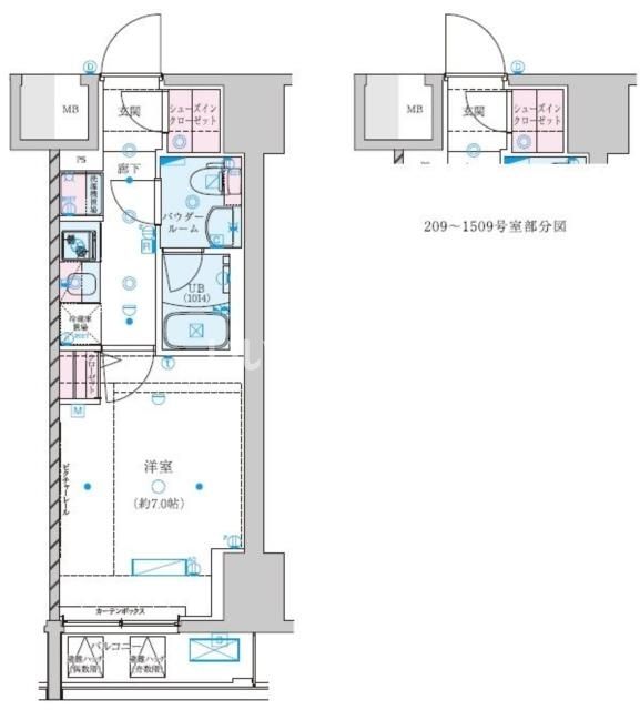 ＧＥＮＯＶＩＡ金町の間取り