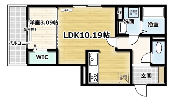 Ｄ－ｒｏｏｍ松井山手南の間取り