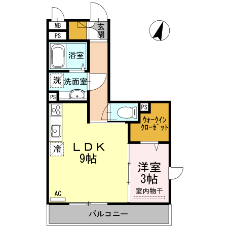サニーヒルの間取り