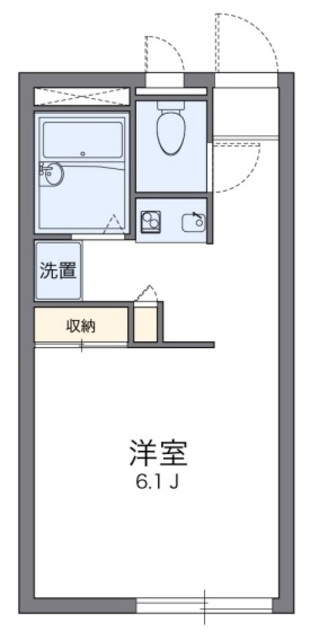 レオパレスサンハイムの間取り