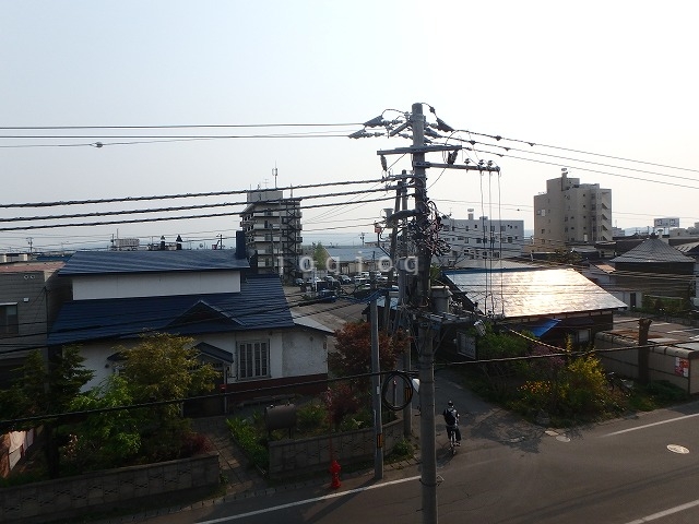 【旭川市五条通のマンションの眺望】