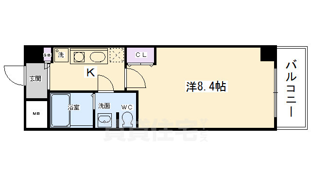 ＳＷＩＳＳ京都堀川ＷＥＳＴの間取り