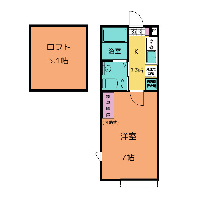 【ａｒｃｏ　ｉｒｉｓの間取り】