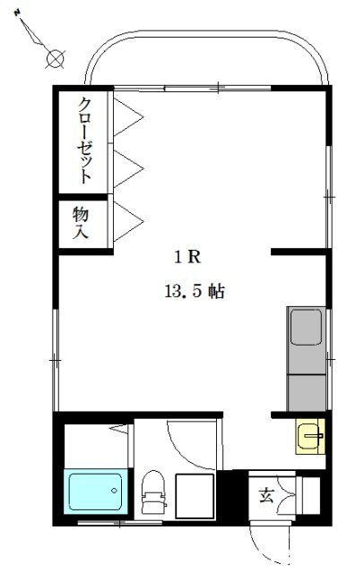 第１角柳マンションの間取り