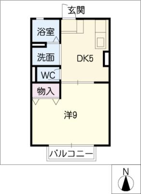 ジュネス錦江の間取り