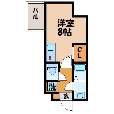 モンテスタイル鍛冶屋町（鍛冶屋町）の間取り