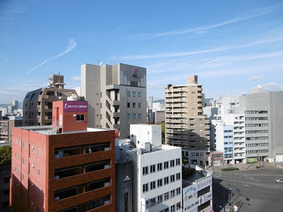 【広島市南区松川町のマンションの眺望】