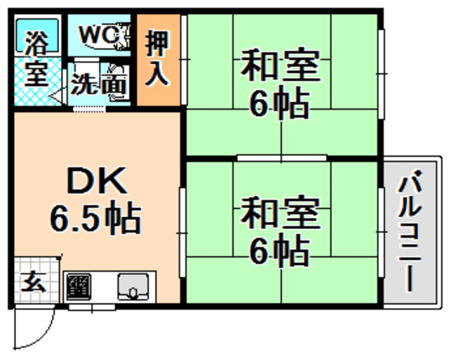 ロイヤルハイツの間取り