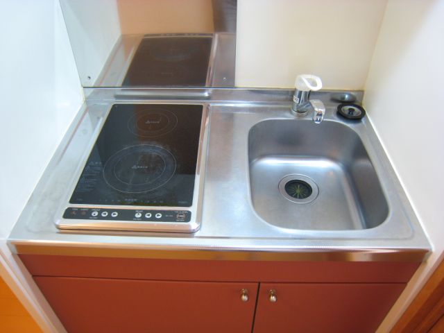 キッチン　2口コンロ完備