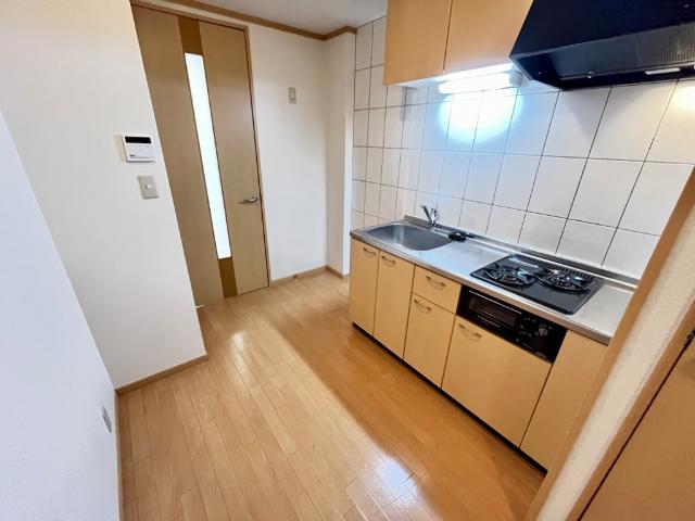 キッチン　2口ガスコンロ