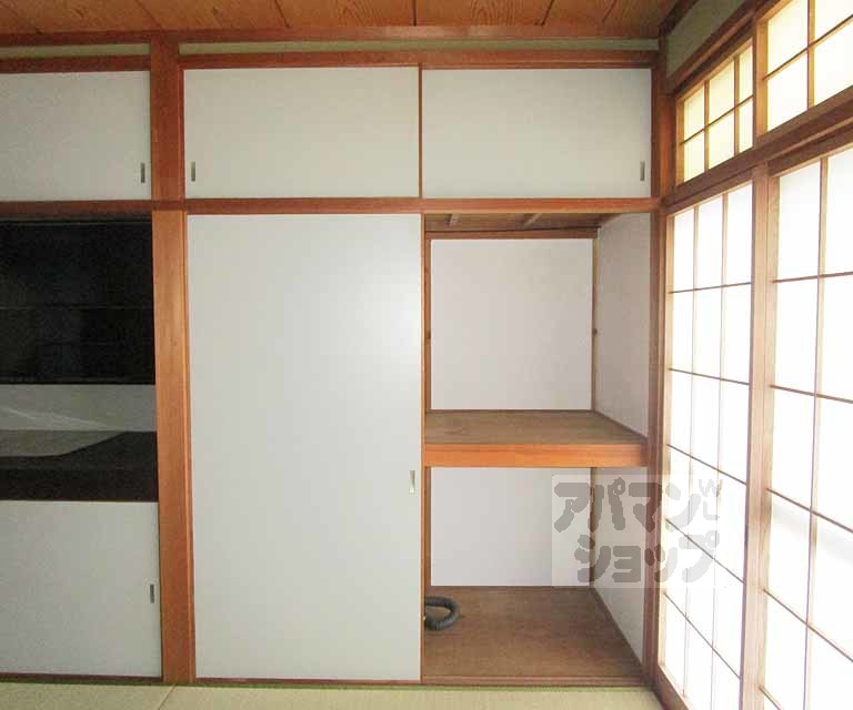 収納　室内の写真です。